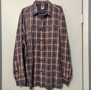 The North Face long sleeve button down shirt